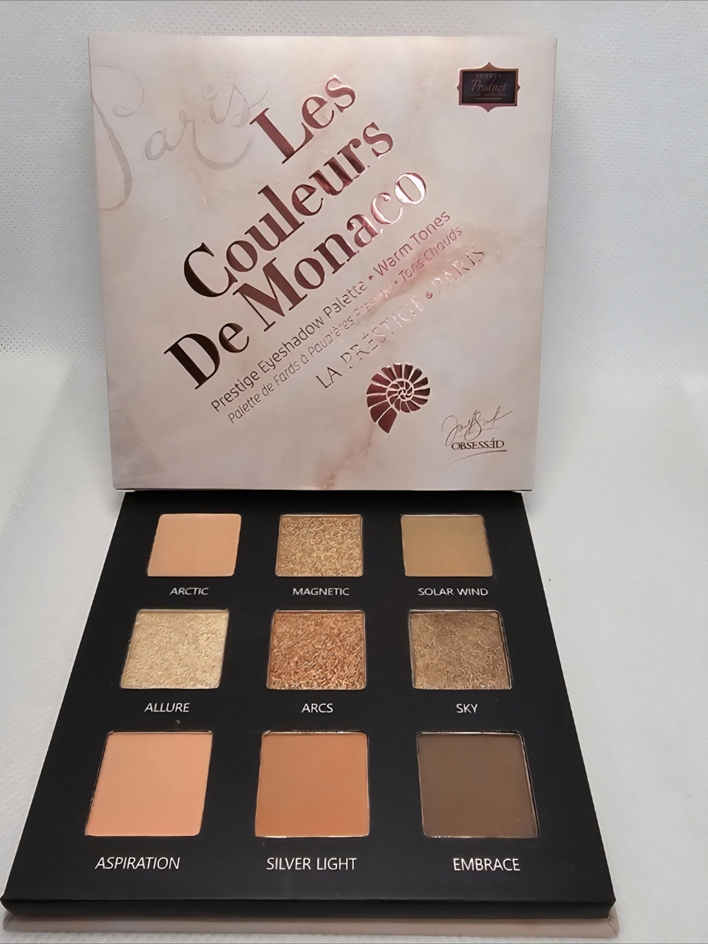 Les Couleurs De Monaco Prestige Palette Warm Eyeshadow Sealed Luxury $170 MSRP